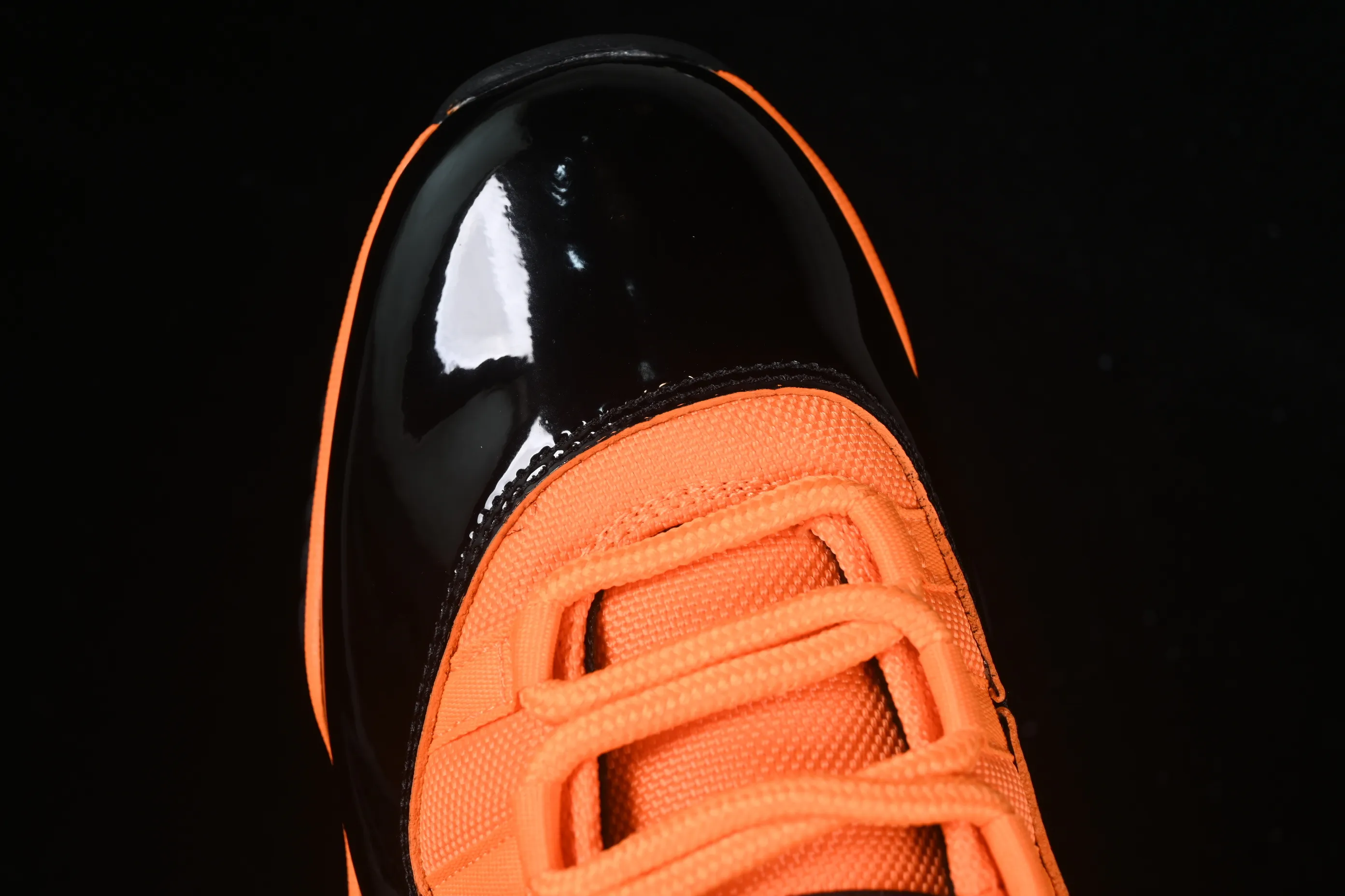 All categories Air Jordan Jordan series basketball shoes Air Jordan 11 Air Jordan 11 Retro AJ11 Joe 11 black orange high-top basketball shoes CT8012-800